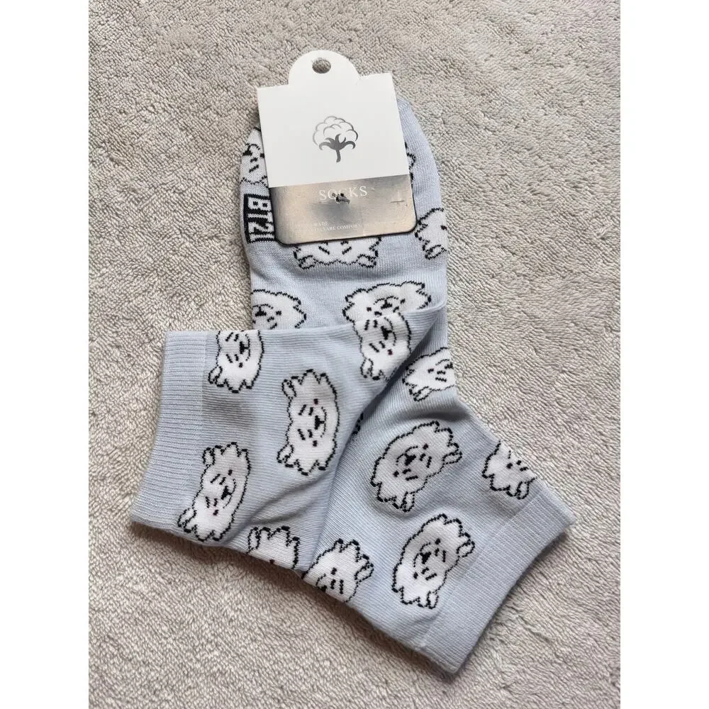 BTS RJ JIN ankle socks 1 pair one size shoe size 5-10